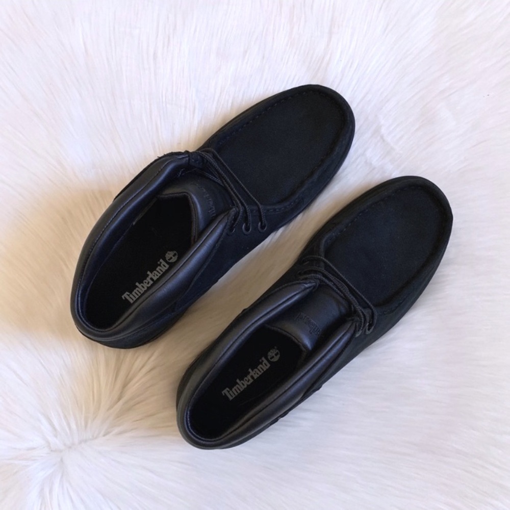 Timberland Black Newtonbrook Moc Toe Chukka Boots - Picture 2 of 7